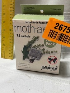 lot 26751 image: New Moth -Away Moth Repellant