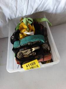 lot 41169 image: Lot of Misc. Ratchet Straps