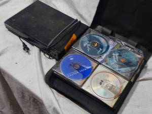 lot 22780 image: Samsung CD Player w Misc. CDs