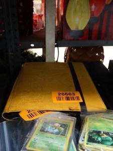 lot 26663 image: Ultra-Pro Pro-Binder w Collectible Pokmon Cards