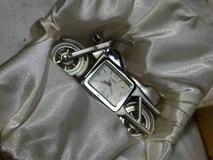lot 26659 image: Timex Motorcycle Clock
