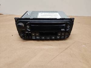 lot 27 image: Chrysler OEM Car Radio AM FM CD Player