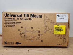 lot 56 image: Premier Mounts P2642T Universal Tilt TV Wall Mount