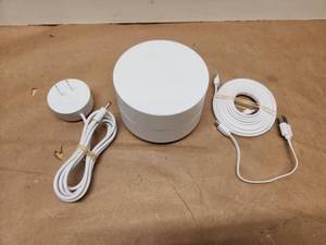 lot 59 image: Google Wifi Mesh Router System Model GJ2CQ