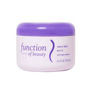 lot 149 image: Function of Beauty Wavy Hair Mask Base with Vegan Squalane - 6.5 fl oz - Retail $10
