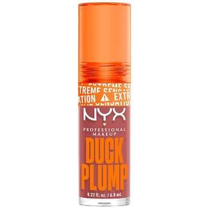 lot 151 image: NYX Professional Makeup Duck Plump High Pigment Plumping Lip Gloss - Nude Swings - 0.23 fl oz - Retail $17