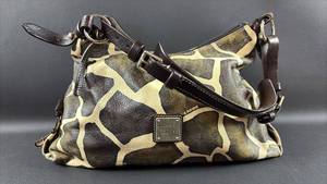 HOT FIND! Vintage Giraffe Print DOONEY & BURKE Handbag