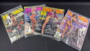 lot 98 image: (4) 1991 Easyriders Magazines in mailing wrap