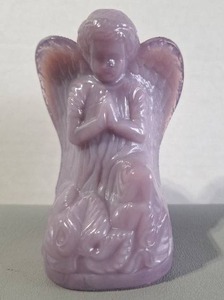 lot 105 image: HTF Fenton Lavender Angel