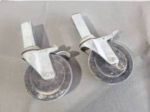 lot 118 image: 5 Inch Braking STURDY Wheels