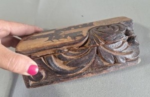 lot 120 image: Corner Pivot Box - Refinish For $$