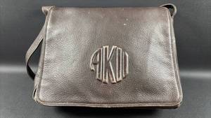 lot 48 image: Anne Klein II Leather Shoulder Bag Zippered Components Nice Lining