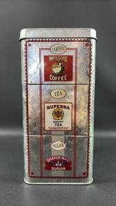lot 49 image: Stacking Retro Design Canister (each 4.5 inches square)
