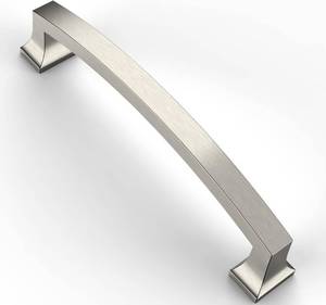 lot 1566 image: Asidrama 20 Pack 5 Inch(128mm) Hole Centers Kitchen Cabinet Handles, Brushed Satin Nickel Cabinet Pulls Kitchen Cabinet Hardware for Cupboard Drawer Pulls