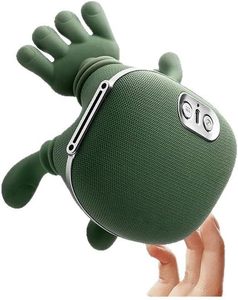 lot 1586 image: Bionic Heated Massager, Portable Shiatsu Neck and Back Massager, Electric Deep Tissue 4D Kneading Massage, Simulated Human Hand Design for Pain Relief and Muscle Relax (Textile Green)