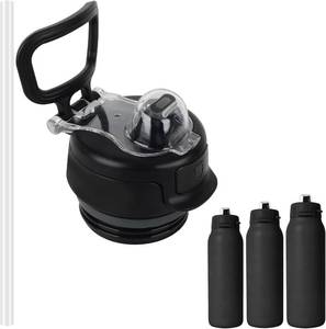 lot 1588 image: Replacement Lid for Ello Pop & Fill 22oz & 32oz Water Bottle, Leakproof Locking Lid Compatible with Ello 40oz Insulated Cup Parts, Water Bottle Top Cap Accessories, BPA-Free