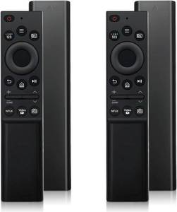 lot 1634 image: Pack of 2  Universal Remote for Samsung Smart TV   Infrared Remote Control Replacement for QLED UHD 4K HDR LED LCD Curved TVs   Compatible with BN59 Models   Netflix & P-Video Keys