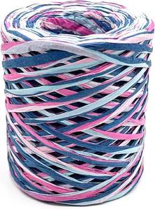 lot 1840 image: 14 Inch   328 Ft Paper Raffia Ribbon for Crafts,Raffia Twine String Ribbon for Gift Wrapping,Raffia Yarn Colored Twine for Crafts Flower Bouquet Crochet Hats Bags DIY Supplies,Purple Series