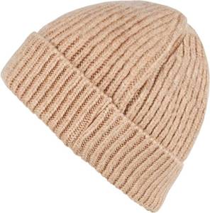 lot 1871 image: Lilax Rib Knit Women and Mens Beanie, Soft and Warm Cuff Winter Beanie Hat Color Brown