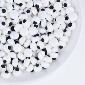 lot 1886 image: Mini Candy Eyes for Decorating 4.6 oz Edible Small Eyeballs Halloween Sprinkles for Cake Cupcakes Toppers Cookies Baking Decoratings Christmas (7mm Eyes)