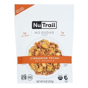 lot 1960 image: NuTrail Cinnamon Pecan Nut Granola - 8 oz