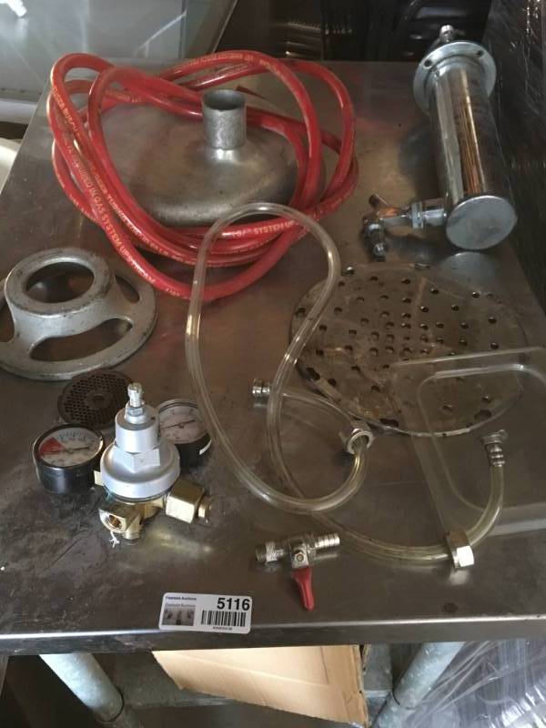 lot 5116 image: Rubber Tubing, Guages, Other Misc Lot