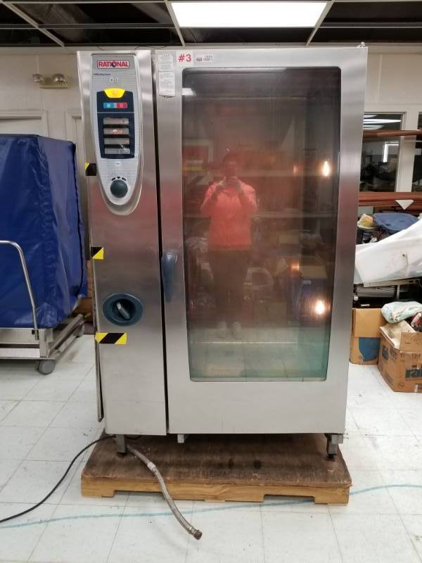 lot 500 image: Rational Self Cooking Center Nat Gas Combi Oven (Model SCC 202G) MSRP 40K