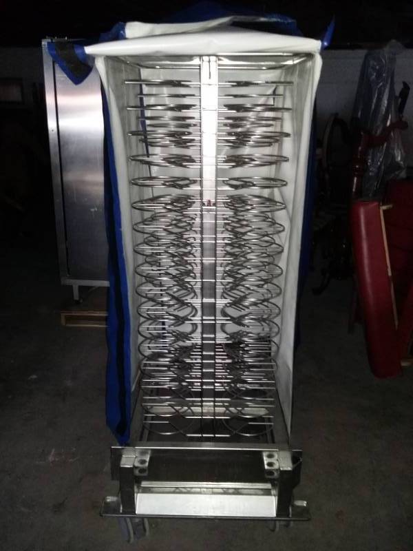lot 504 image: Rational Mobile Oven Rack 20 shelf capacity wCover