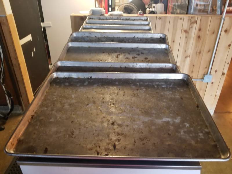 lot 8010 image: (10) Metal BakingSheet Pans