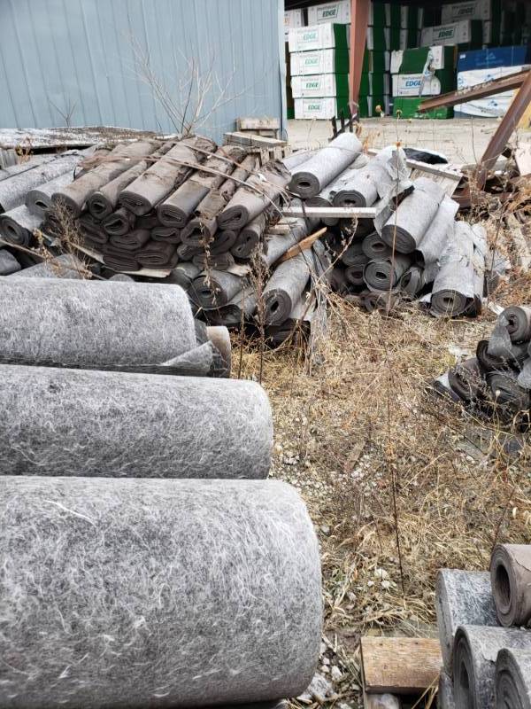 lot 11006 image: (1)Roll of Fiberglass SBS Base Sheeting $1 Dollar Starting Bid Pick Em