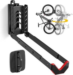 lot 1002 image: monTEK Swivel Bike Wall Mount, No Heavy Lifting Required Bike Wall Mount, Bike Hangers for Garage, Space-Saving Bike Rack Garage, Easy to Load and Unload, Bike Hanger Can Hold Up to 77 lbs