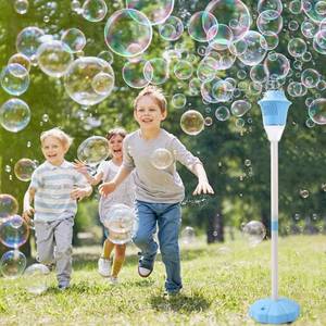 lot 1479 image: AIERSA Bubble Machine Automatic,Height 47 Inches Vertical Bubble Machine for Parties, Outdoor Battery Bubble Maker with Lights,Bubble Blower Machine for Wedding Kids Toddlers Birthday Party