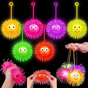 lot 1513 image: 24 PCS Light Up Balls Party Favors for Kids 4-8 8-12 Glow Party Supplies Squeeze Toys Bulk LED Puffer Balls Classroom Kids Prizes Summer Goodie Bags Stuffers Pinata Fillers Birthday End of Year Gifts