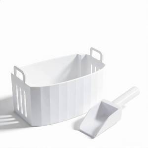 lot 1664 image: Ice Maker Basket Replacement Exclusively for Magic Chef Portable Ice Maker HNIM27ST, Snug Fit Ice Tray Storage Bin, Heavy-Duty Engineering Plastic, Food-Grade & BPA-Free