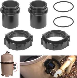 lot 1672 image: DE2400PAK2CS Filter Plumbing Kit Replacement Parts Fit For Hayward Swim Clear Pool Cartridge Filter C2020 C2025 C3020 C3025 C4020 C4025 C5020 C5025 C7000, For Hayward Super Star Clear C2000 - C5500