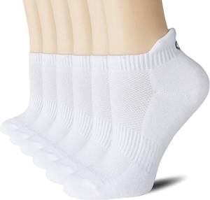 lot 1678 image: CS CELERSPORT 6 Pairs Ankle Athletic Running Socks Low Cut Sports Tab Socks for Men and Women