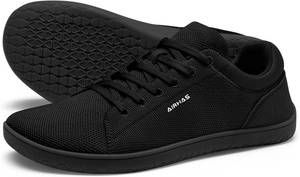 lot 1799 image: AIRHAS Womens Minimalist Barefoot Shoes Zero Drop Wide Toe Box Shoes Lightweight Casual Fashion Sneakers for Women Size 8