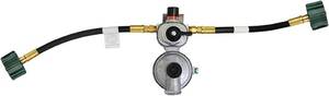lot 1037 image: Marshall Excelsior MEGR-253P-PT18 Two Stage Excela-Flo Automatic Changeover Regulator &amp Pigtail Kit - Retail $107.99