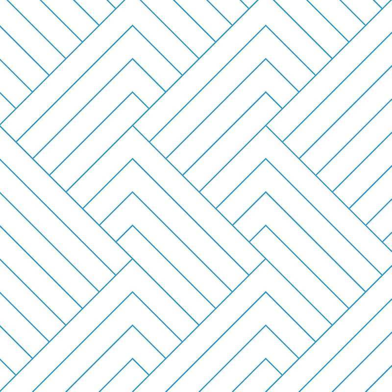 lot 12229 image: Blue and White Geometric Wallpaper Herringbone Boho Contact Paper Self Adhesive Art Deco Peel and Stick Wallpaper Line Minimalist Geometric Vinyl Contact Paper for Bathroom Bedroom 17.5x120
