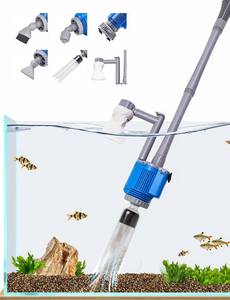 lot 1089 image: UPETTOOLS Aquarium Gravel Cleaner - Electric Automatic Removable Vacuum Water Changer Sand Algae Cleaner Filter Changer 110V28W