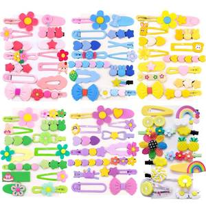 lot 1100 image: 84 PCS Cute Hair Clips for GirlsToddler Hair Accessories Candy Hair Clips Colorful Barrettes, Rainbow Flower Fruit Cute Hair Clip for Toddler Girls Kids Baby,Kawaii Barrettes Little Hair Accessories