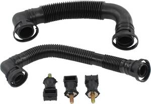 lot 1101 image: MOTOKU Secondary Air Injection Pump Hoses wMount for Audi A3 A4 A6 TT for VW Beetle Golf Jetta Passat Touareg