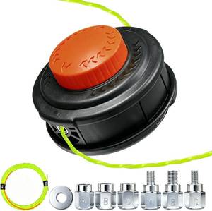 lot 1124 image: Universal Weed Eater Head, Speed Feed Trimmer Head String Trimmer Head Weed Wacker Head Replacement for Echo, Ego, Dewalt, Stihl, Husqvarna Trimmer Weed Eater, with 14FT0.095 Trimmer Line