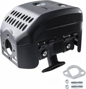 lot 1142 image: KIKITE 212cc Muffler Exhaust Assembly Compatible with Non-Hemi Harbor Freight Predator 212cc Exhaust Silencer Engine 60363 69730 5.5hp 6.5hp