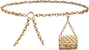 lot 1154 image: BEMYLV Gold Purse Belt Fashion Fanny Pack for Women Waist Purse Mini Chain Belt Bag for Dresses Jeans