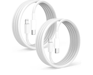 lot 1280 image: 2Pack for Apple iPhone 12 Fast Charger Cable 6ft Apple MFi Certified, USB Type C to Lightning Cable 6 Foot Apple iPhone Charging Cord for Apple iPhone 12 11 Pro XR XS Max X 8 Plus iPad Pro iPad Air