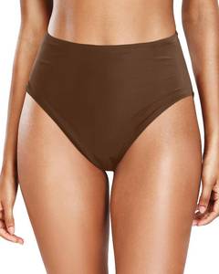 lot 1282 image: Tempt Me Womens High Cut High Waisted Bikini Bottoms Tummy Control Bathing Suit Bottoms Swim Bottom Swimsuit Bottom Size Large