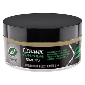 lot 1297 image: Turtle Wax 53737 Hybrid Solutions Ceramic Patent-Pending Graphene Paste Wax (5.5 oz), Black