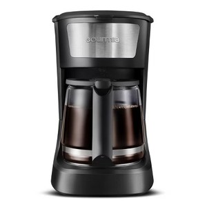 lot 1257 image: Gourmia 12 Cup One-Touch Switch Coffee Maker with Auto Keep Warm Black