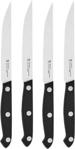 lot 1069 image: HENCKELS Prime Razor-Sharp Steak Knife Set of 4, German Engineered Informed by 100 Years of Mastery,Black